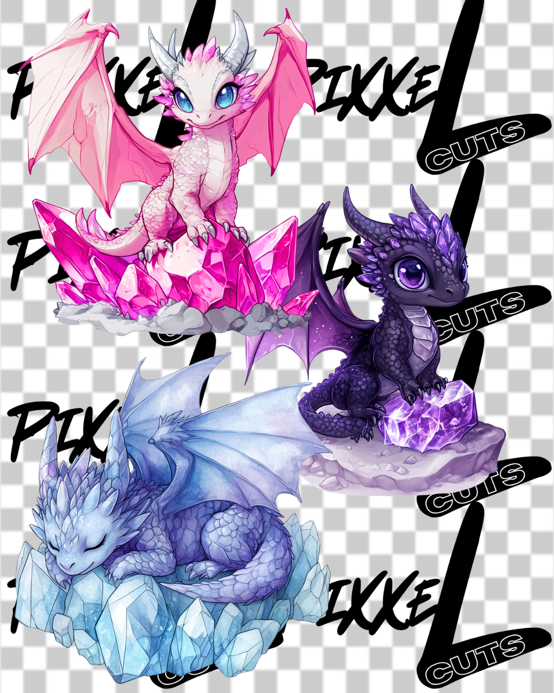 Dragons Bundle // Digital Art