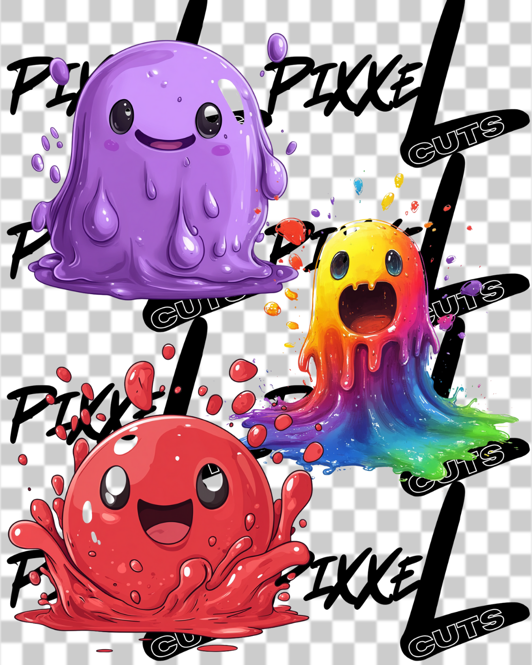 Slime Bundle // Digital Art
