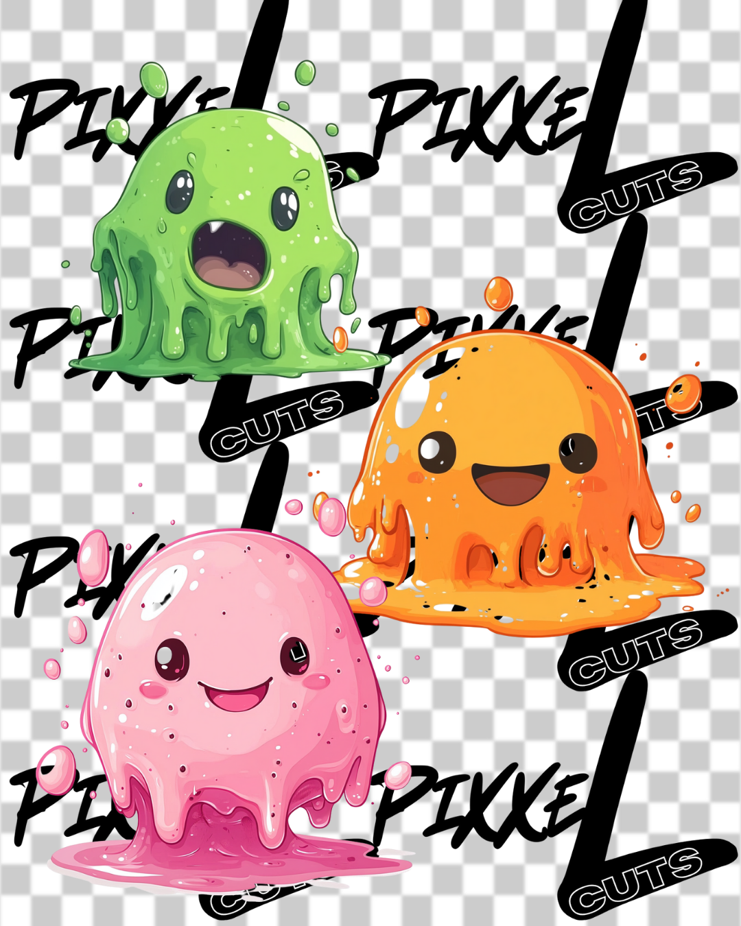 Slime Bundle // Digital Art