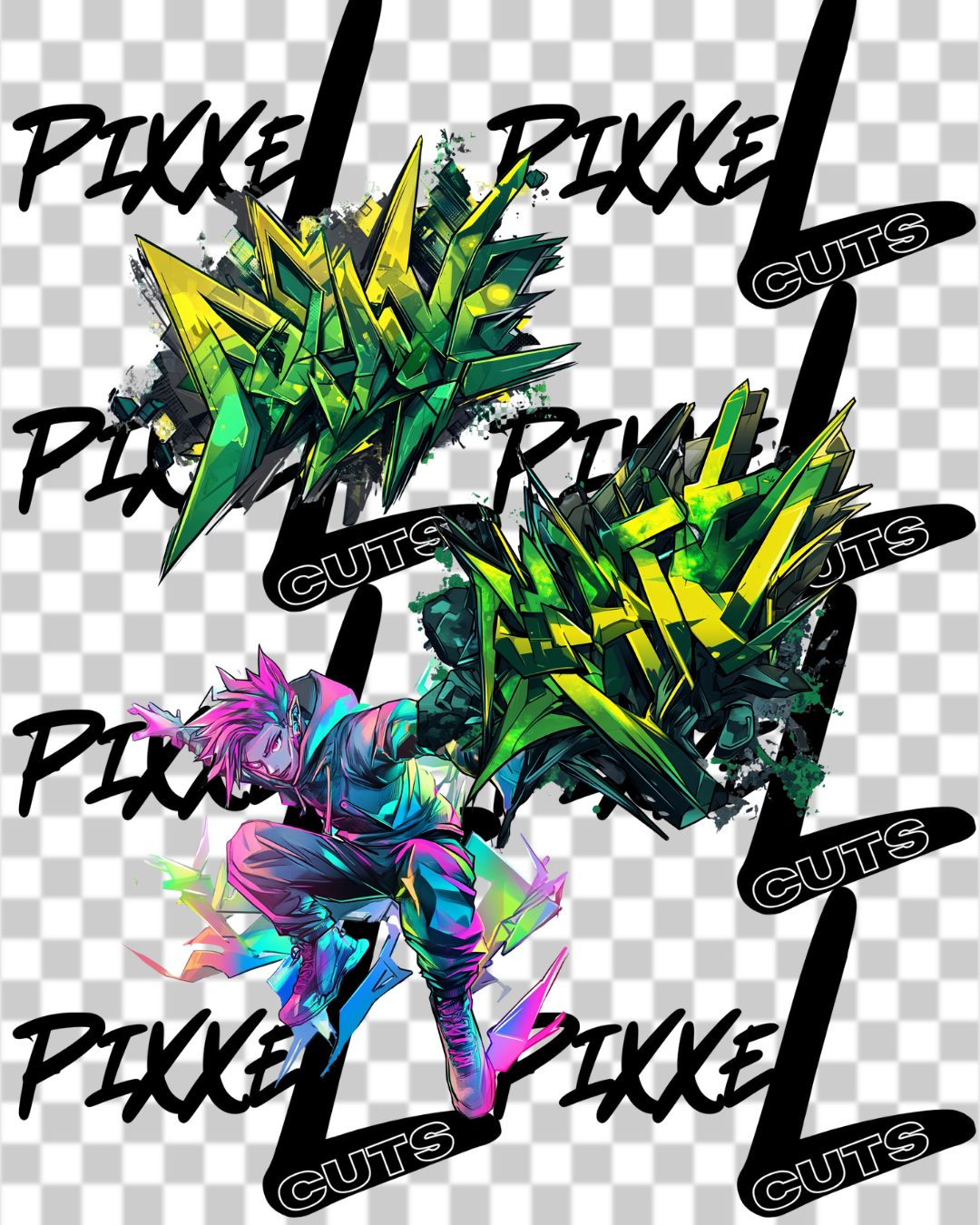 Graffittiart Bundle // Digital Art