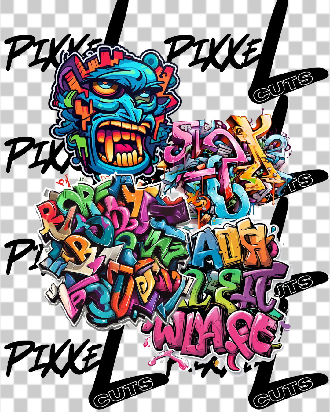 Graffittiart Bundle // Digital Art
