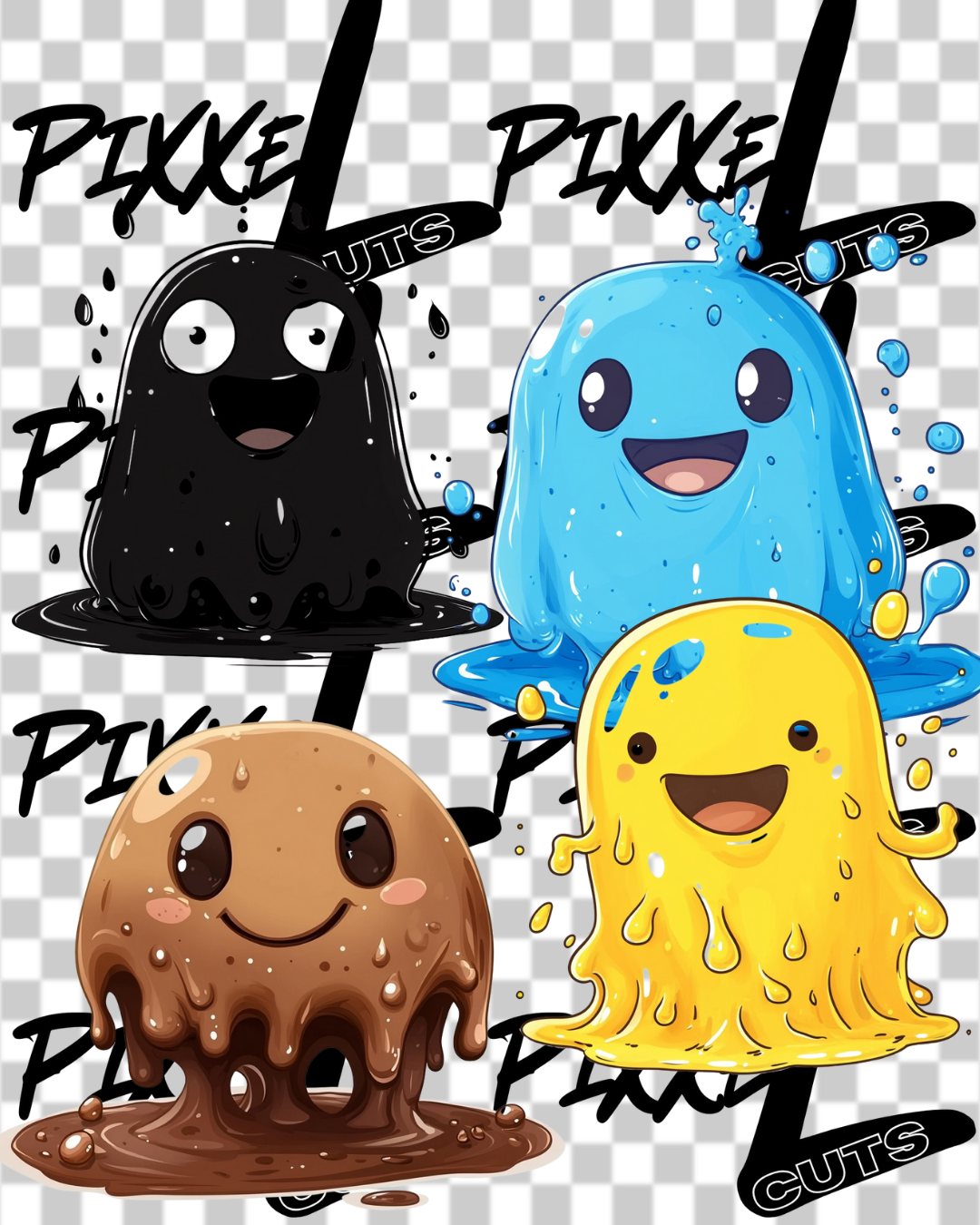 Slime Bundle // Digital Art