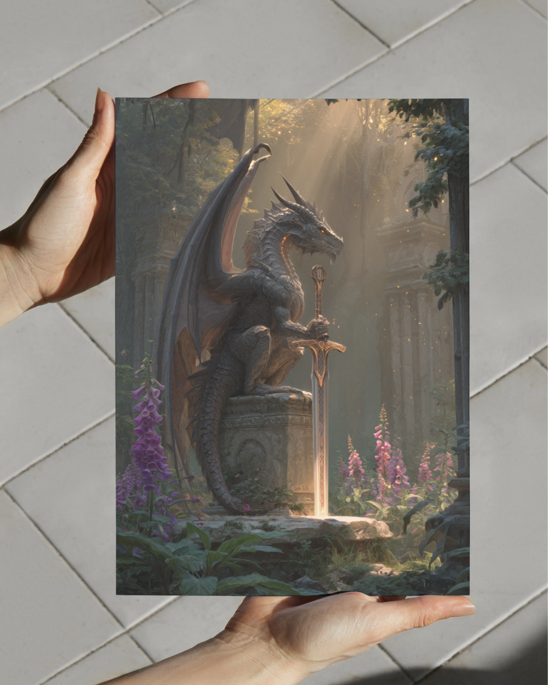 Premium Poster // Dragon