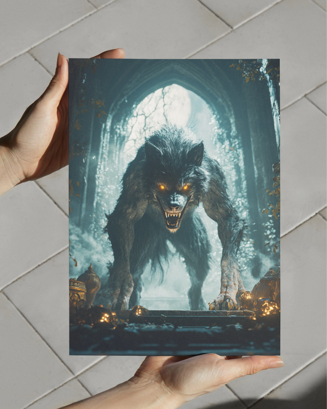Premium Poster // Werwolf
