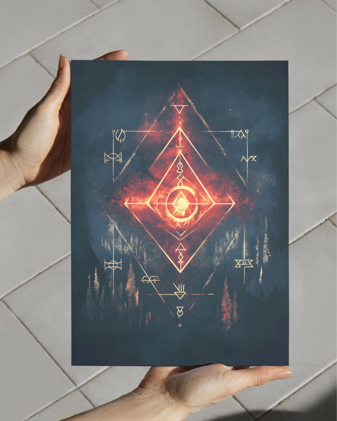 Premium Poster // Rune Sigil
