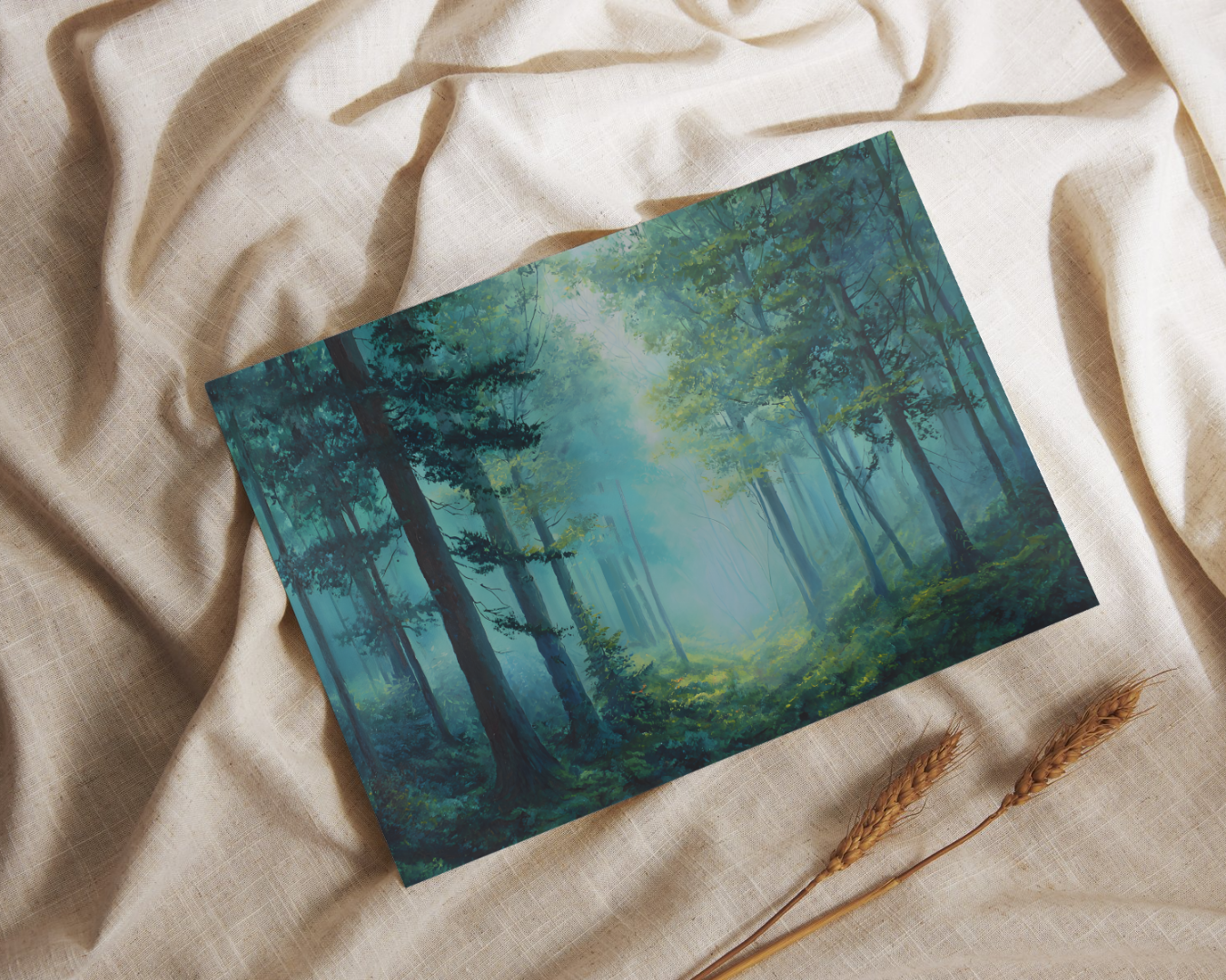 Premium Poster // Mystischer Wald