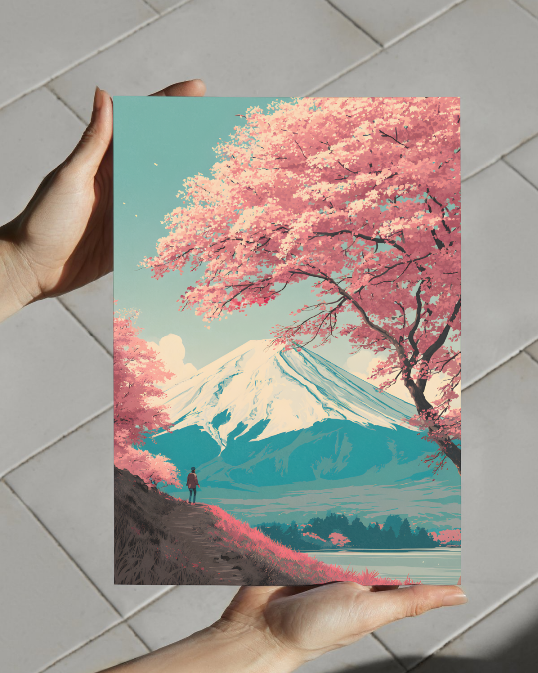 Premium Poster // Mount Fuji