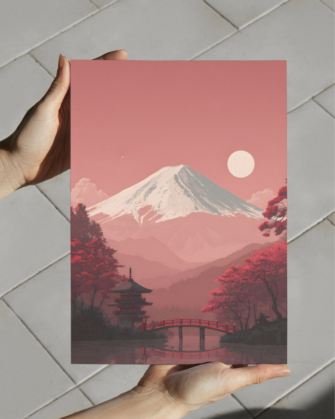 Premium Poster // Mount Fuji