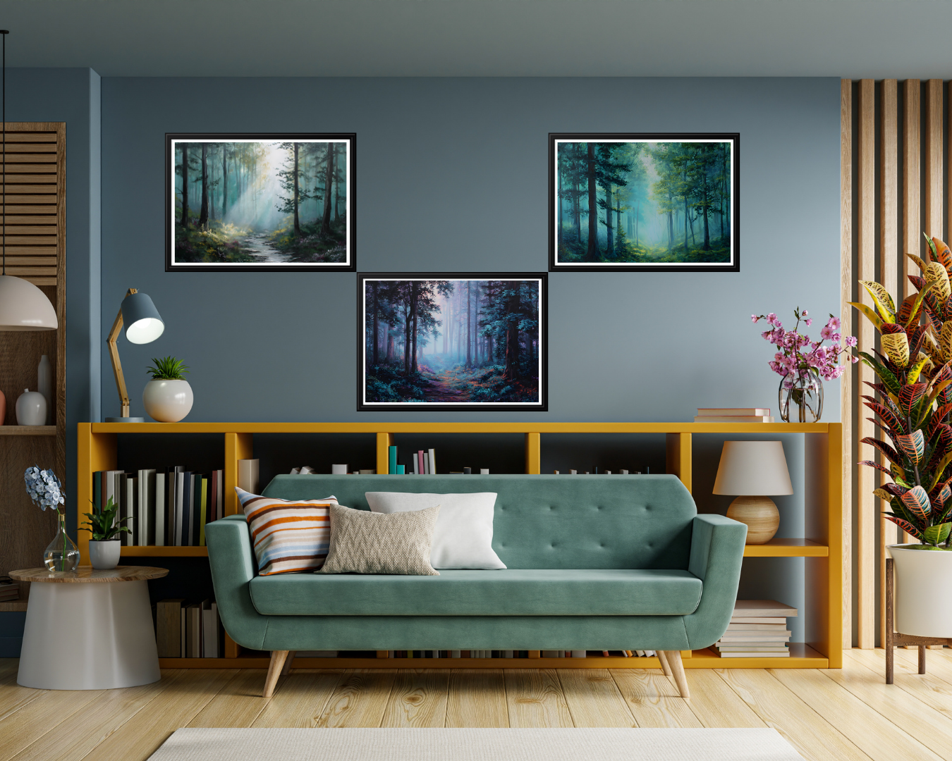 Premium Poster // Mystischer Wald