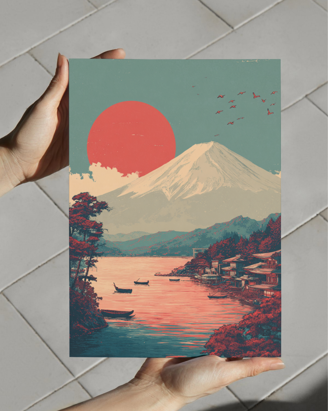 Premium Poster // Mount Fuji