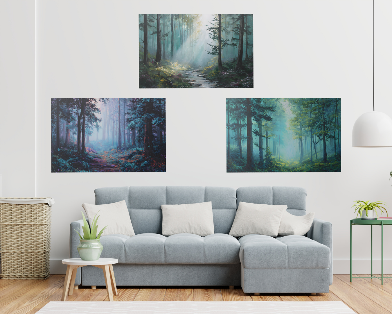 Premium Poster // Mystischer Wald