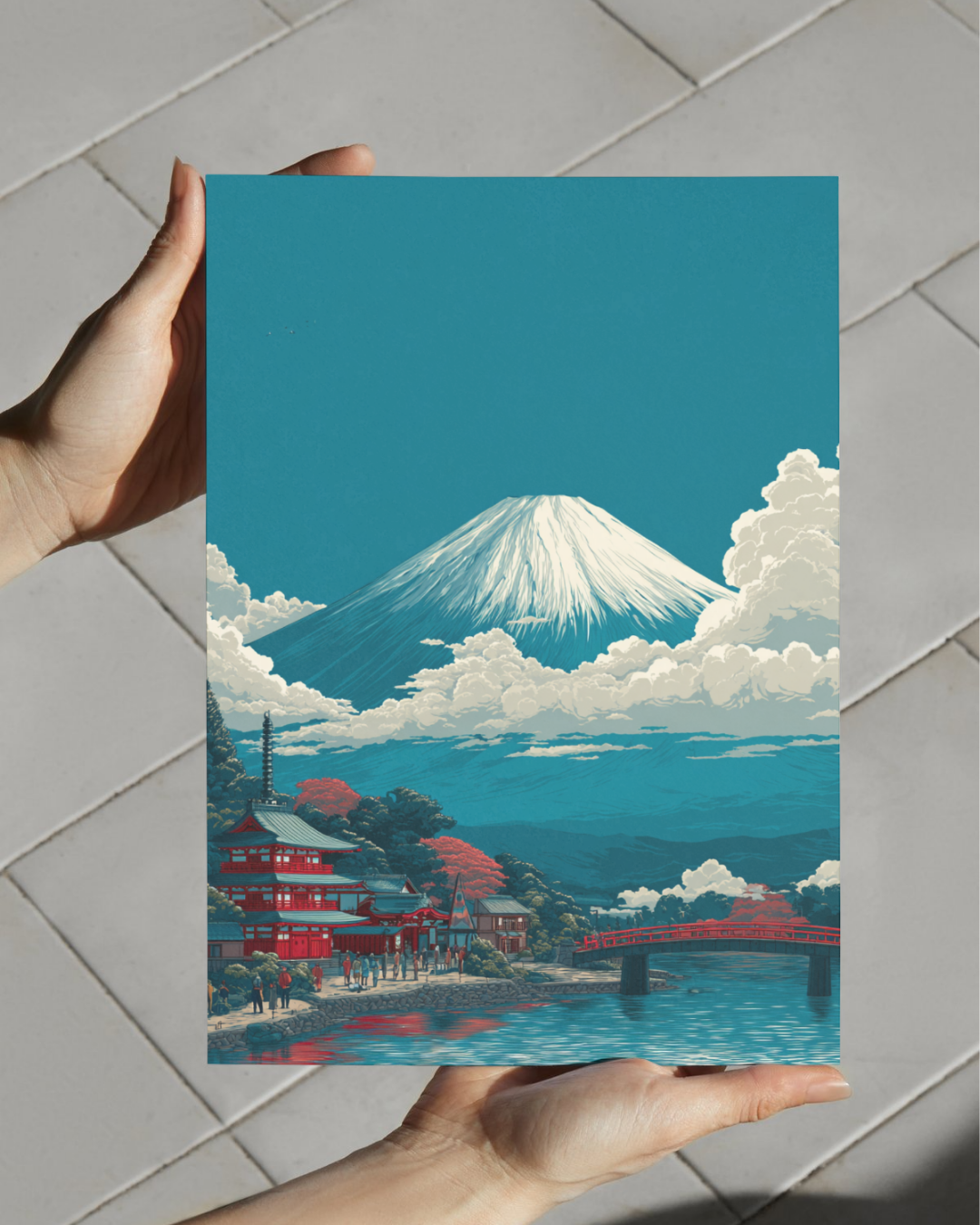 Premium Poster // Mount Fuji