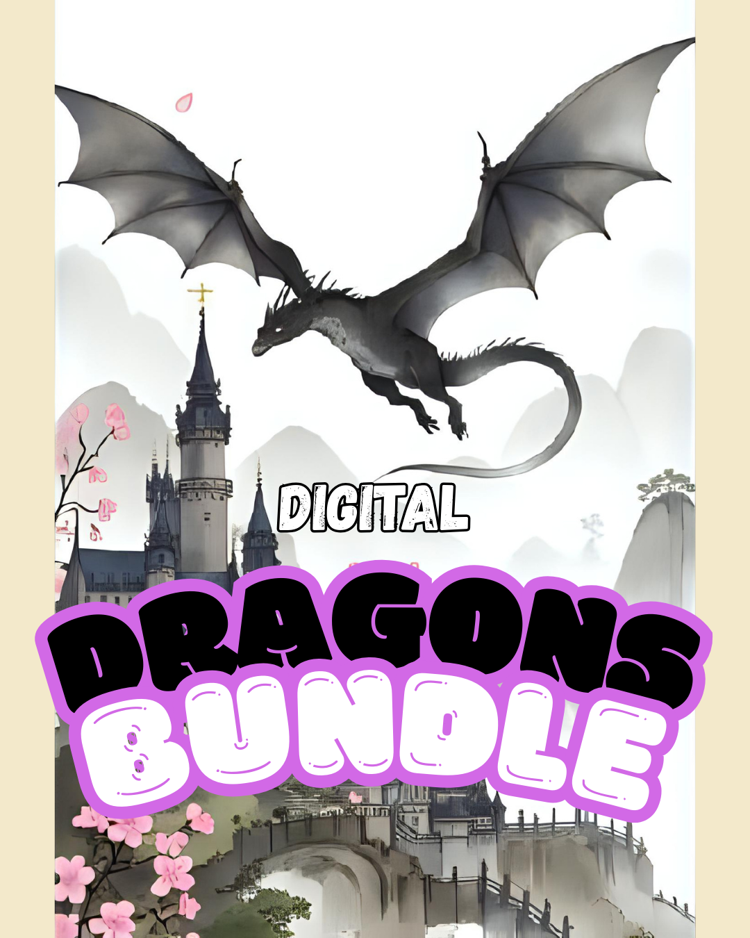 Dragons Bundle // Digital Art
