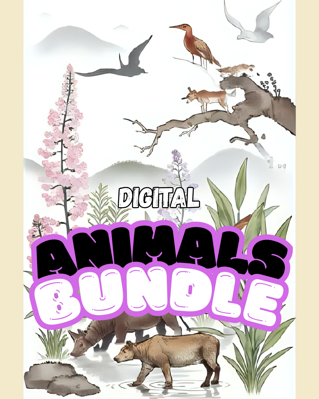 Animal Bundle // Digital Art