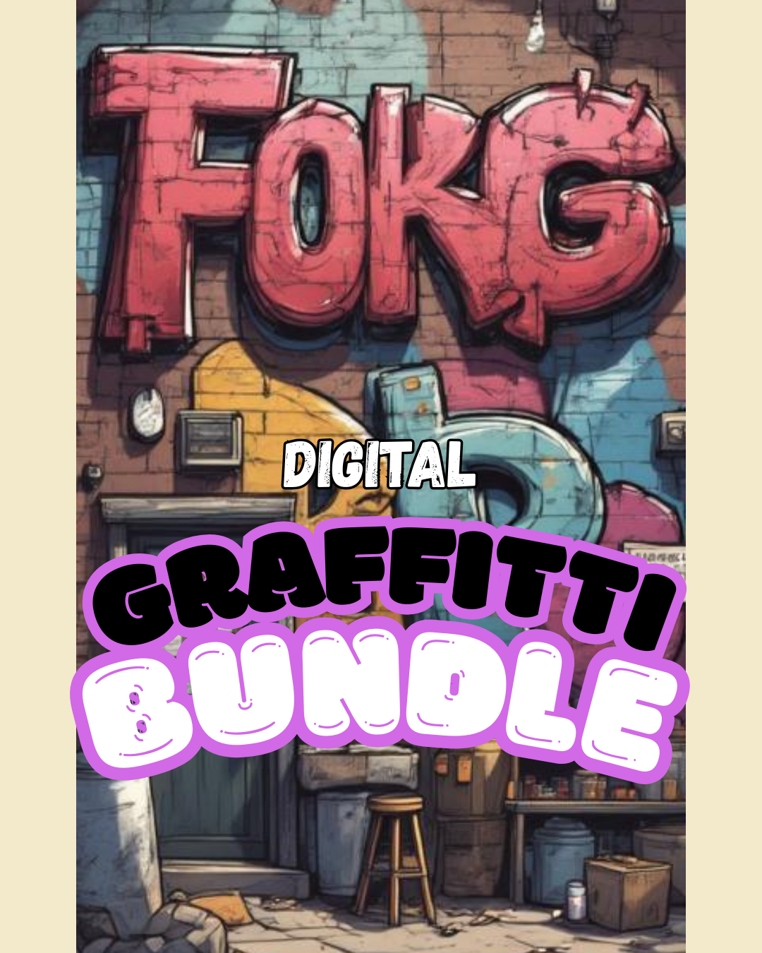 Graffittiart Bundle // Digital Art