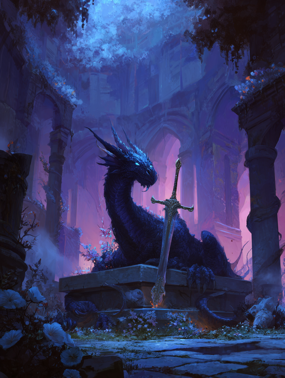 Digital Poster // Dragon