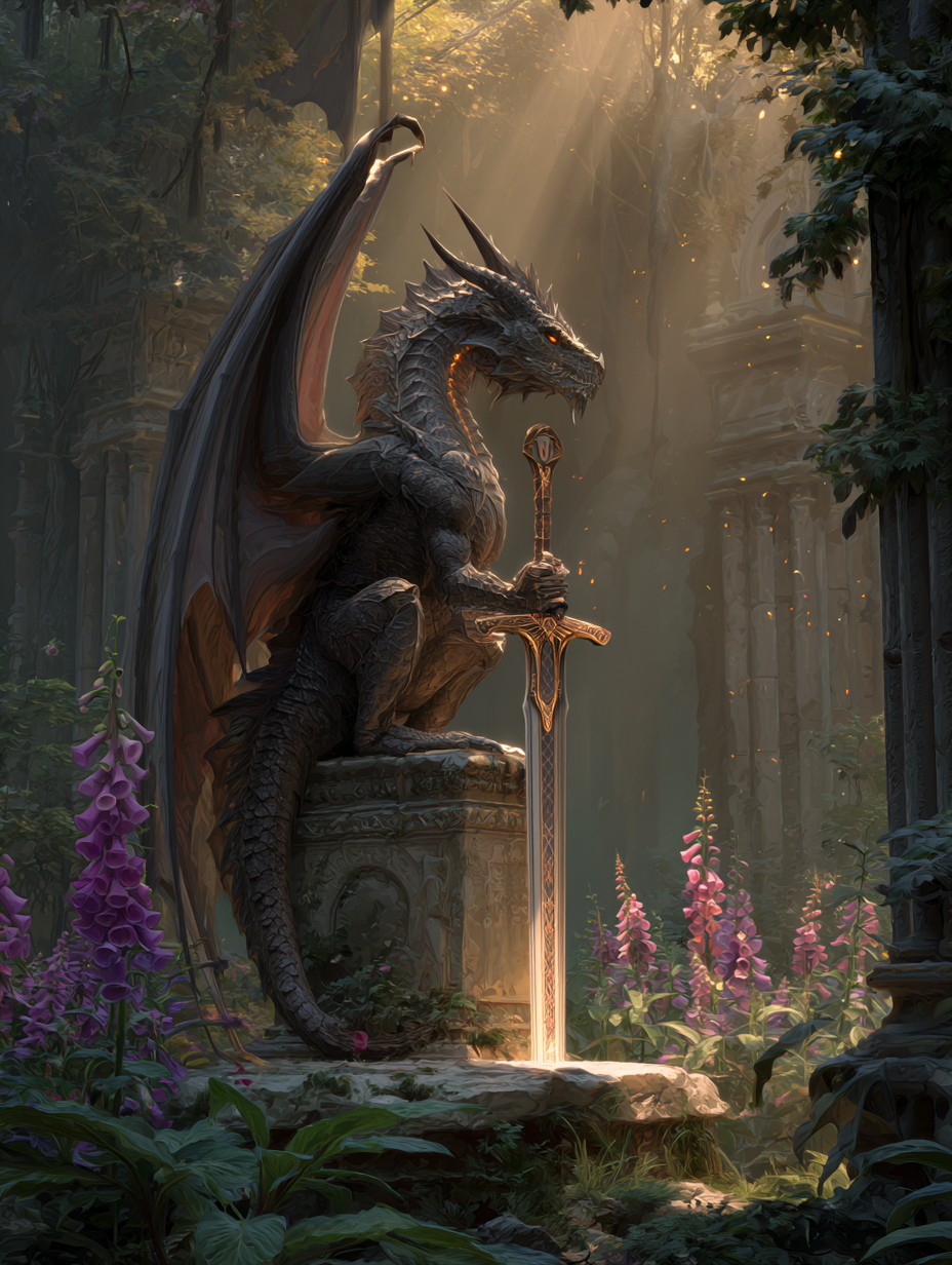 Digital Poster // Dragon