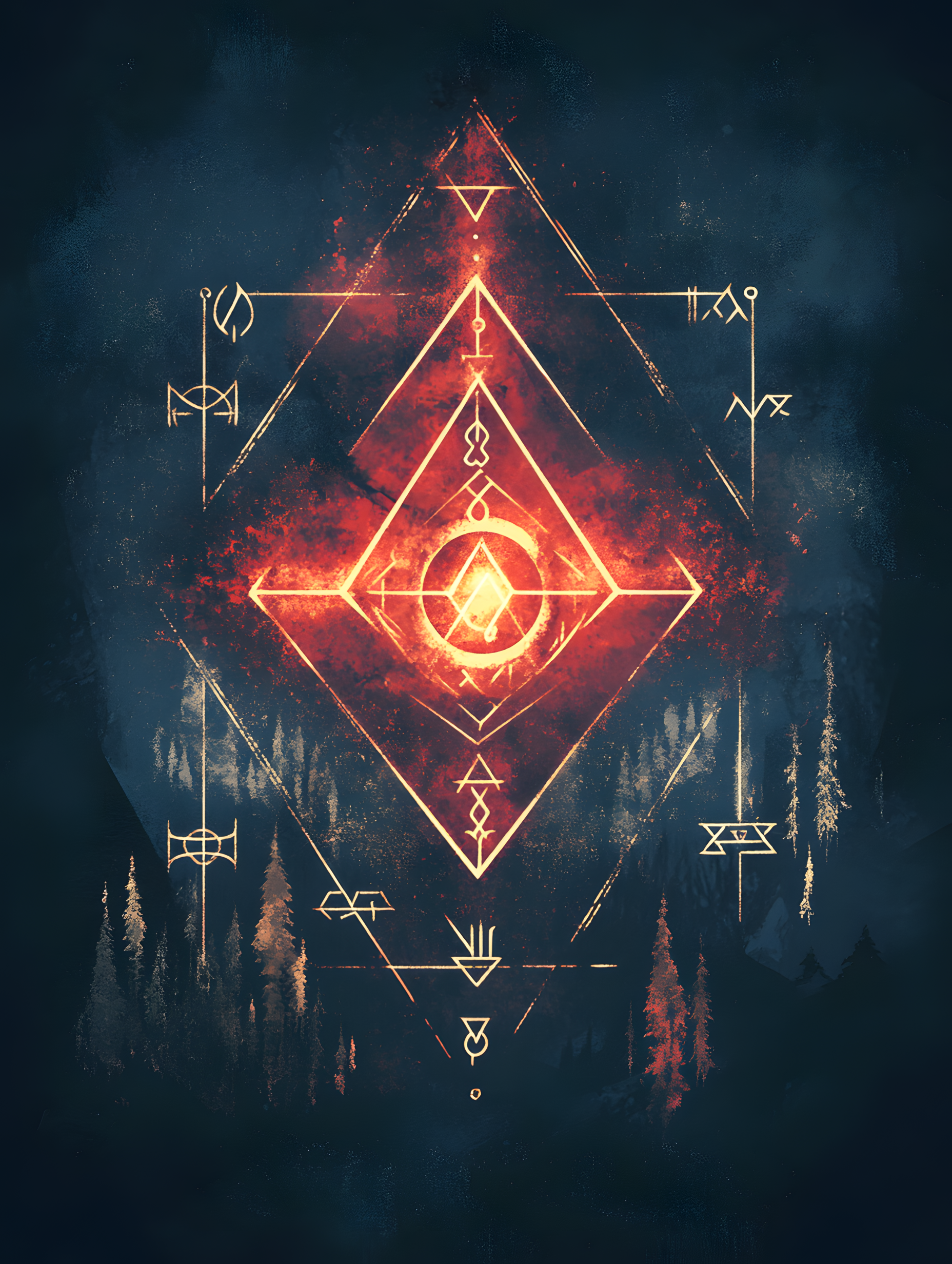 Digital Poster // Rune Sigil
