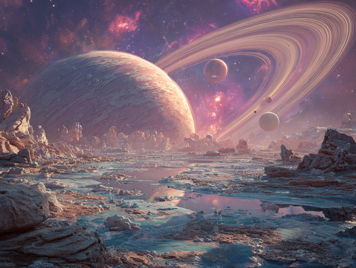 Digital Poster // Planet